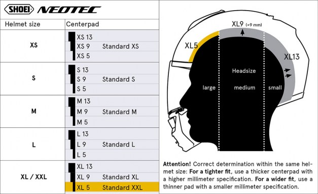 shoei_fejpárna_neotec_24